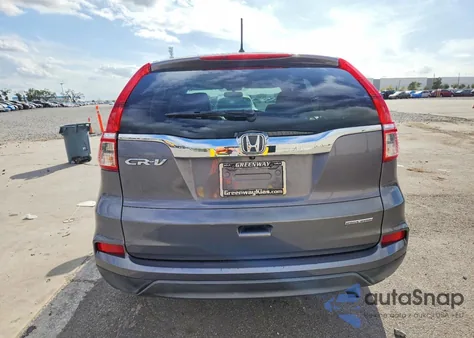 2016 Honda Cr-V Se from USA, damaged, VIN 5J6RM3H49GL022053